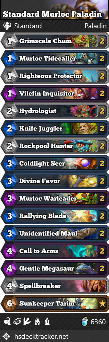 Standard Murloc Paladin