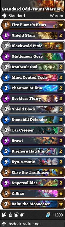 Standard Odd-Taunt Warrior