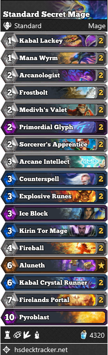 Standard Secret Mage