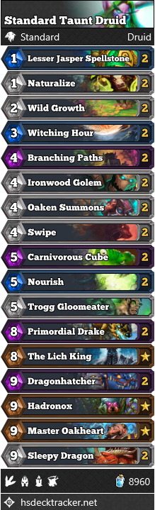 Standard Taunt Druid