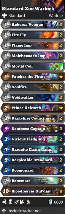 Standard Zoo Warlock
