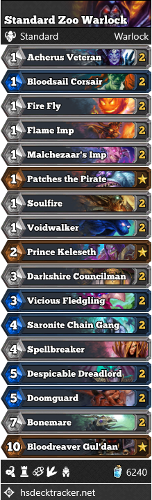Standard Zoo Warlock