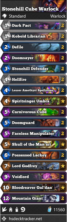 Stonehill Cube Warlock