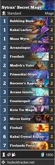 Sytrax’ Secret Mage