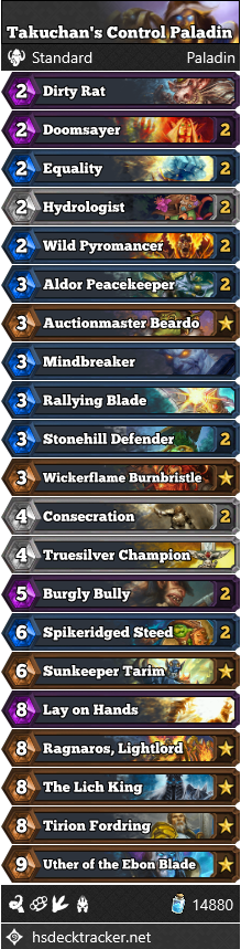 Takuchan’s Control Paladin