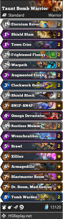 Taunt Bomb Warrior