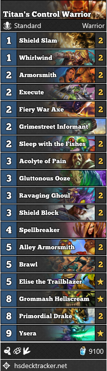 Titan’s Control Warrior