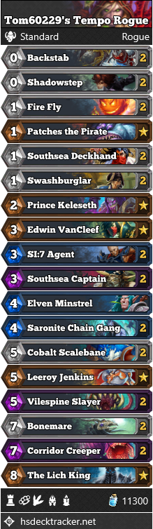 Tom60229’s Tempo Rogue