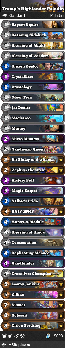 Trump’s Highlander Paladin