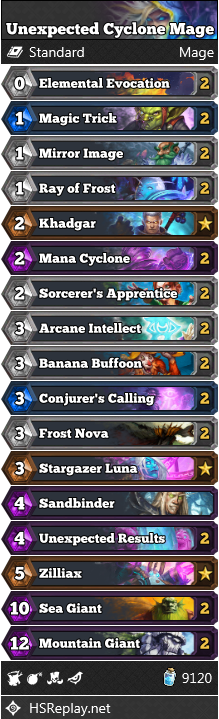 Unexpected Cyclone Mage