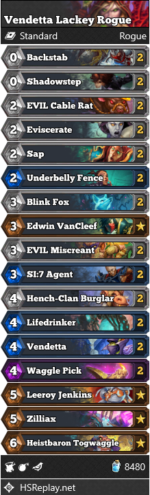 Vendetta Lackey Rogue