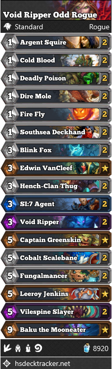 Void Ripper Odd Rogue