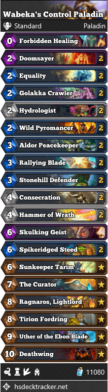 Wabeka’s Control Paladin