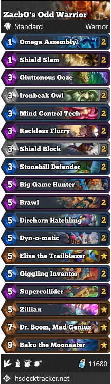ZachO’s Odd Warrior