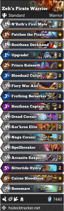Zeh’s Pirate Warrior