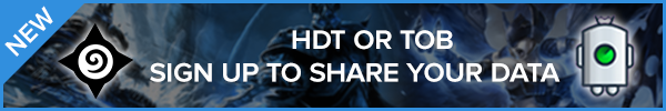 Sign Up to share your game data with us using ToB or HDT!