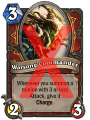 warsong commander nerf